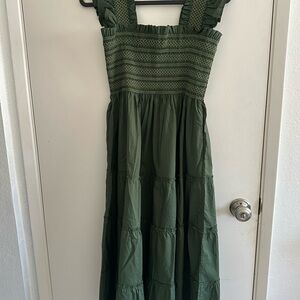 Hill house Nap Dress - green. NWOT